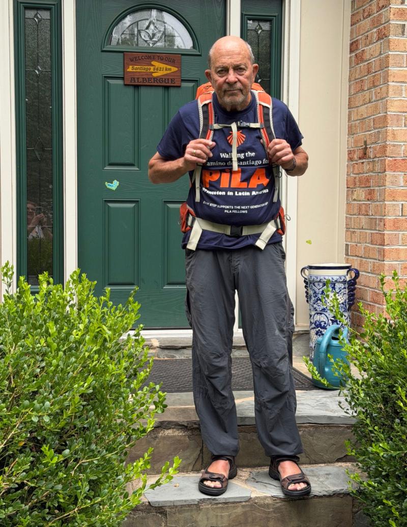 Walking the Camino for PiLA - Predeparture Photo