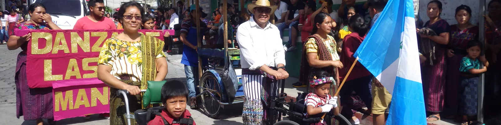 Children with disabilities at ADISA lead Guatemala's Independence Day parade, Princeton in Latin America
