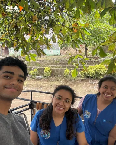 Pranav at Hospitalito Atitlan